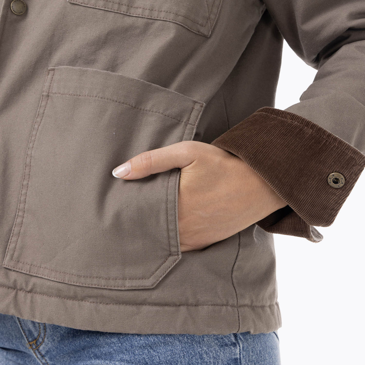 Chaqueta Mujer Lightly Padded Café Merrell