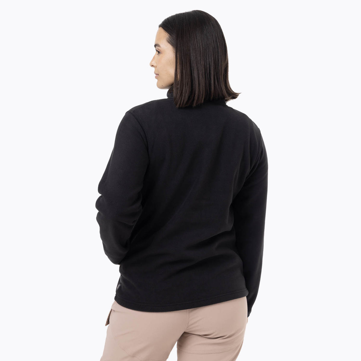 Polar Mujer Deches Snap Microfleece  Negro Merrell