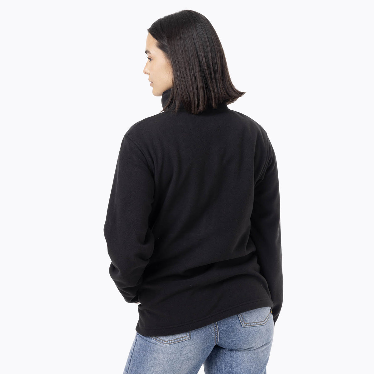 Polar Mujer Deches Snap Microfleece  Negro Merrell