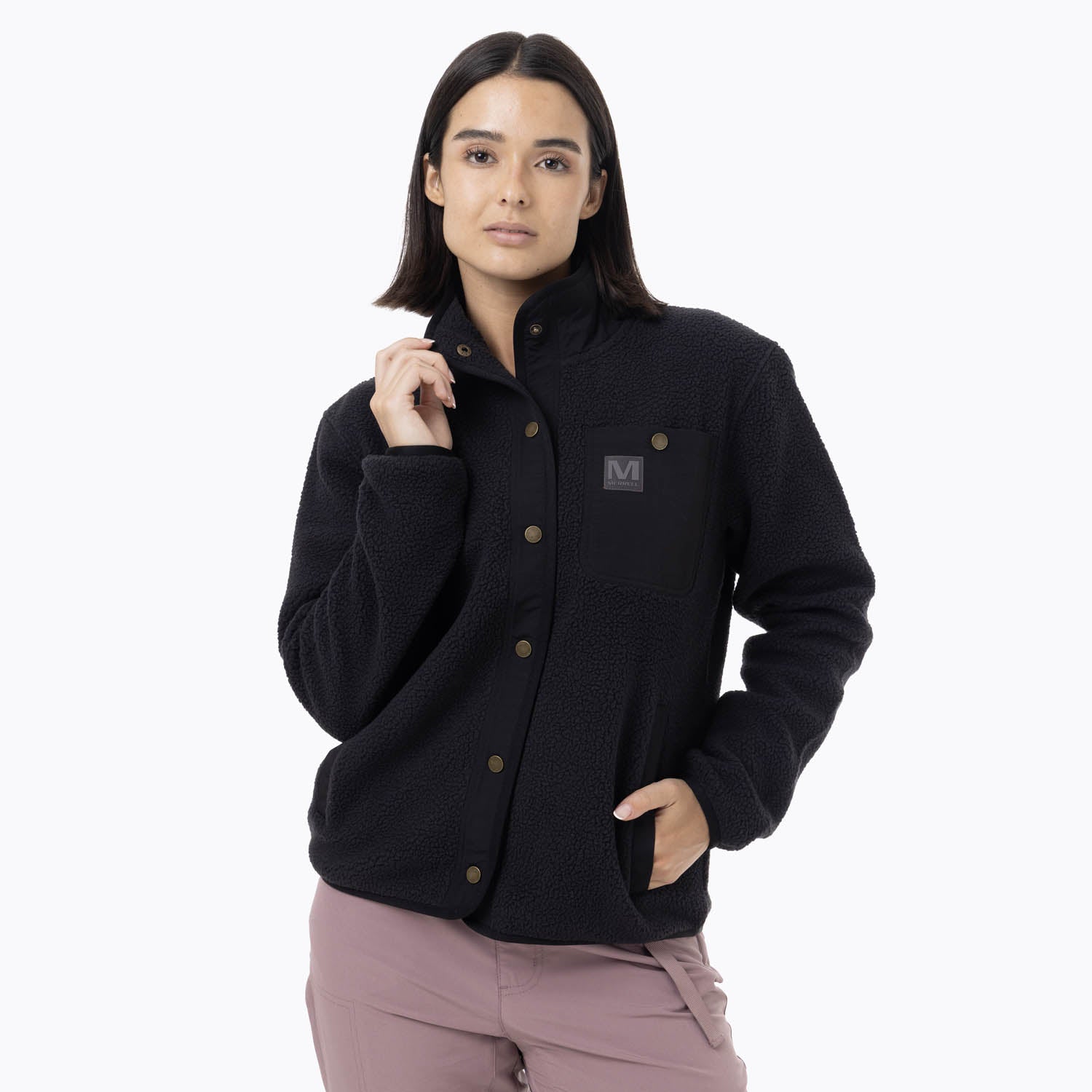 Polar Mujer Sherpa Negro Merrell