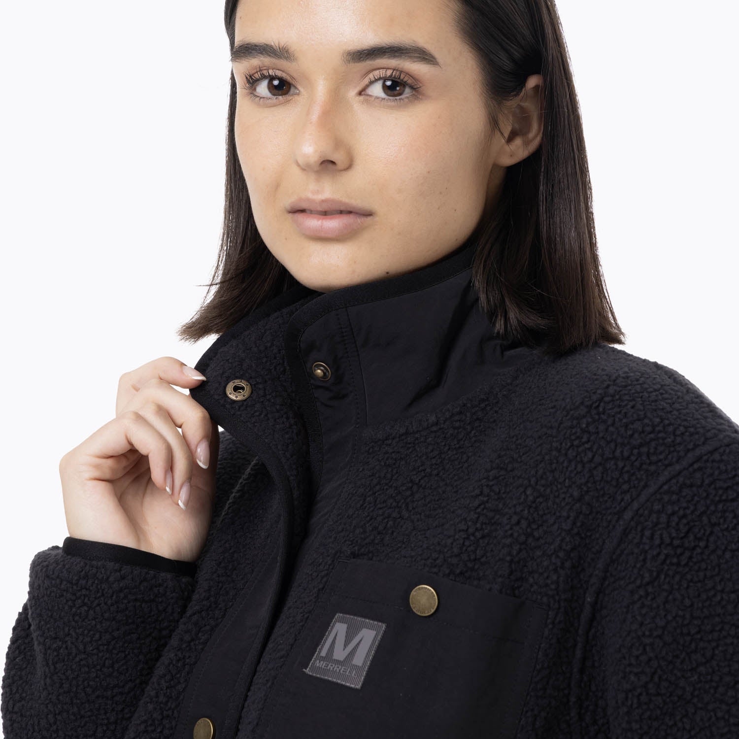 Polar Mujer Sherpa Negro Merrell