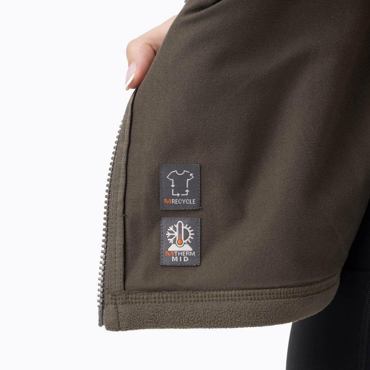 Polar Mujer Alpa Microfleece Verde Merrell