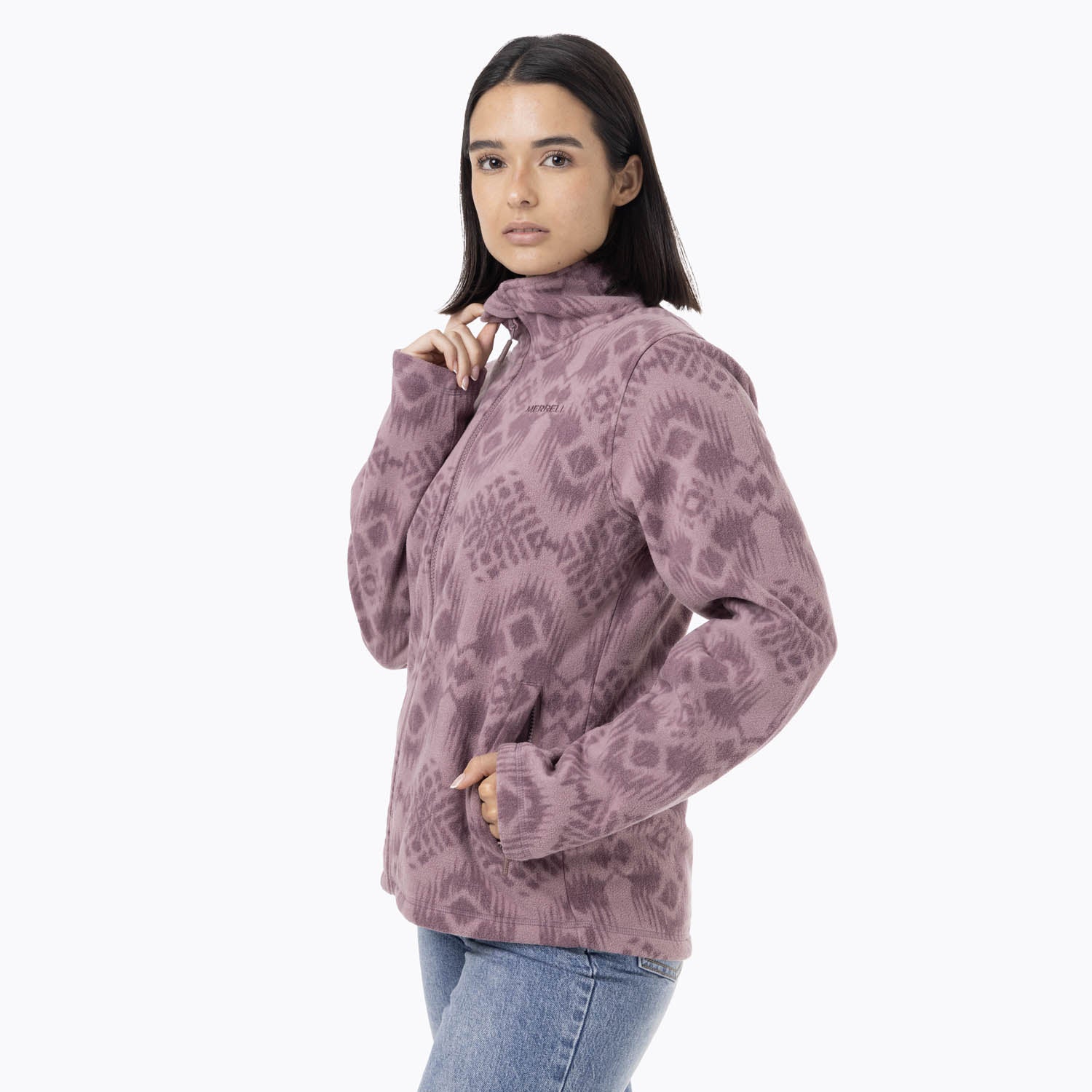 Polar Mujer Alpa Microfleece Morado Merrell