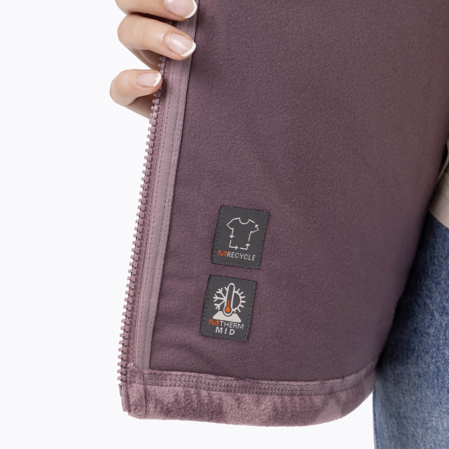 Polar Mujer Alpa Microfleece Morado Merrell