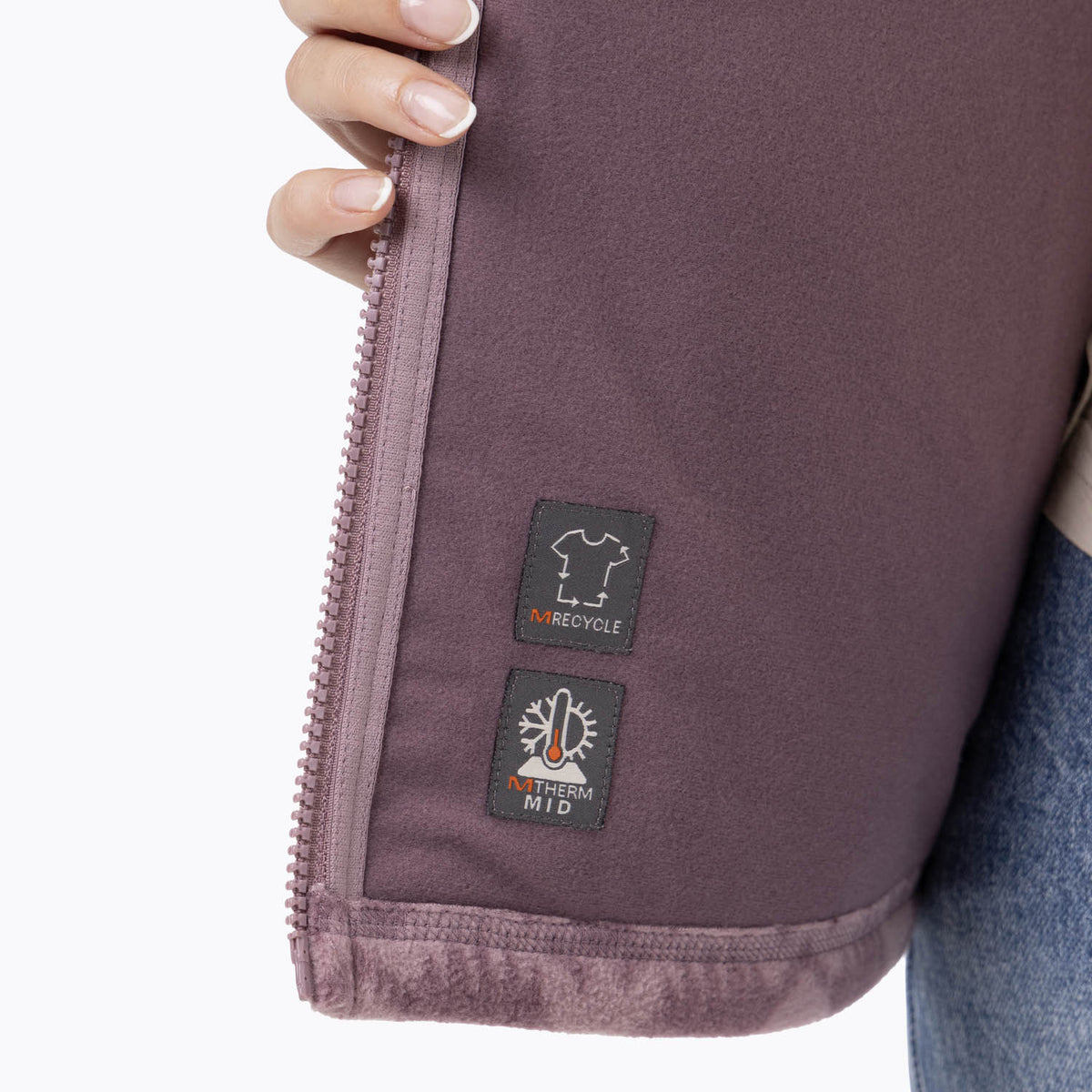 Polar Mujer Alpa Microfleece Morado Merrell