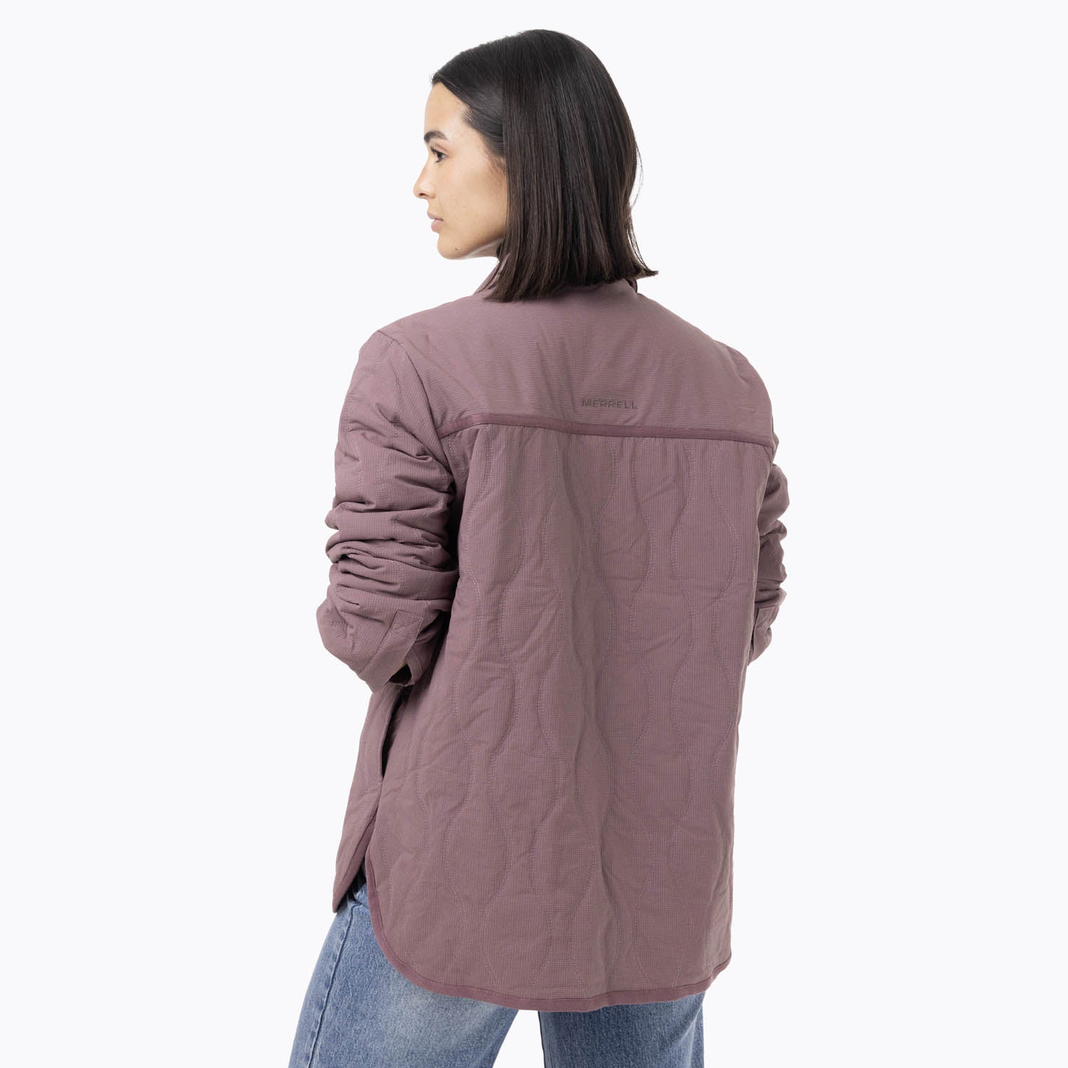 Chaqueta Mujer Full Zipper Morado Merrell