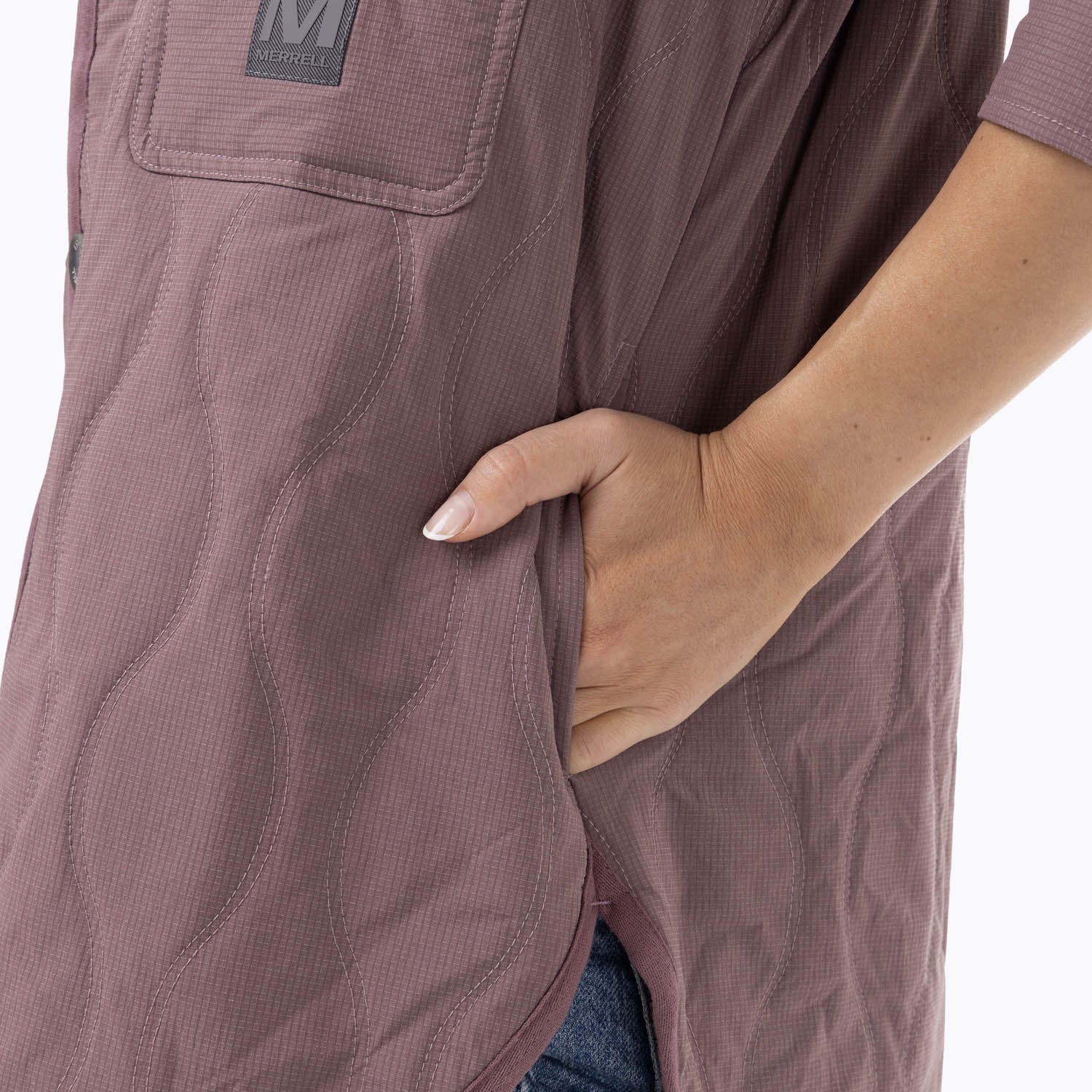 Chaqueta Mujer Full Zipper Morado Merrell