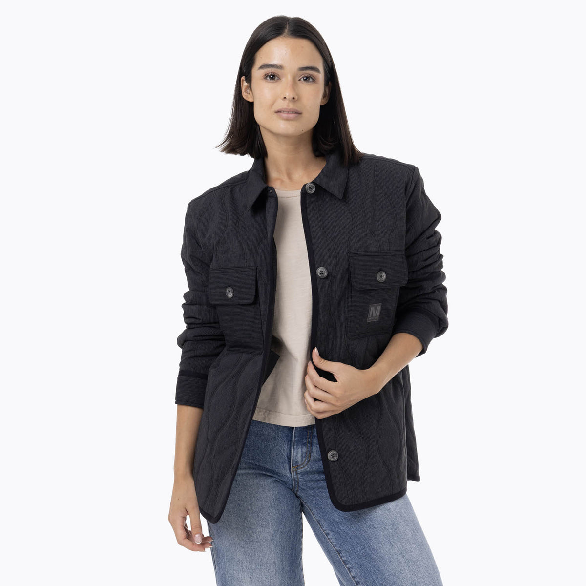Chaqueta Mujer Full Zipper Negro Merrell