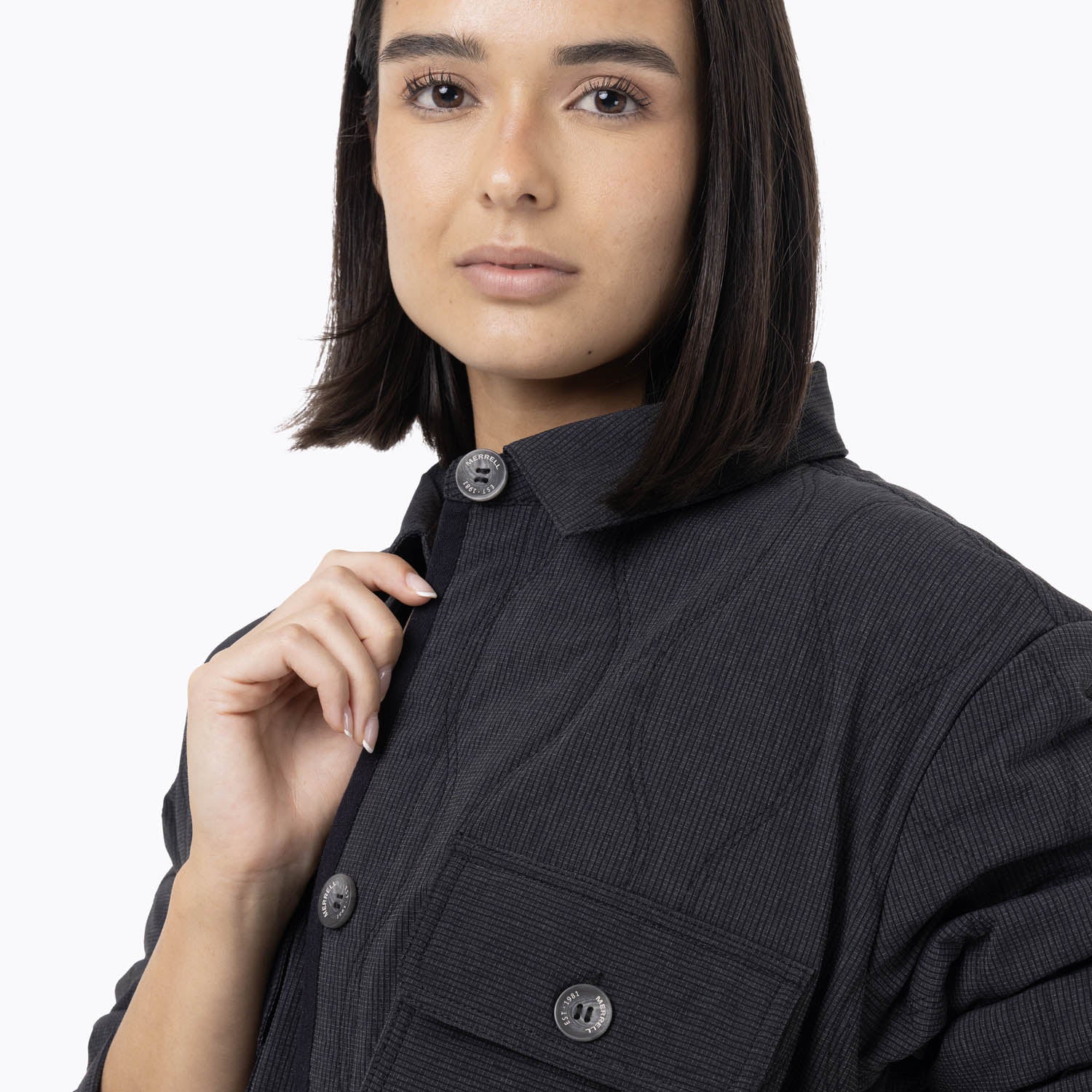 Chaqueta Mujer Full Zipper Negro Merrell