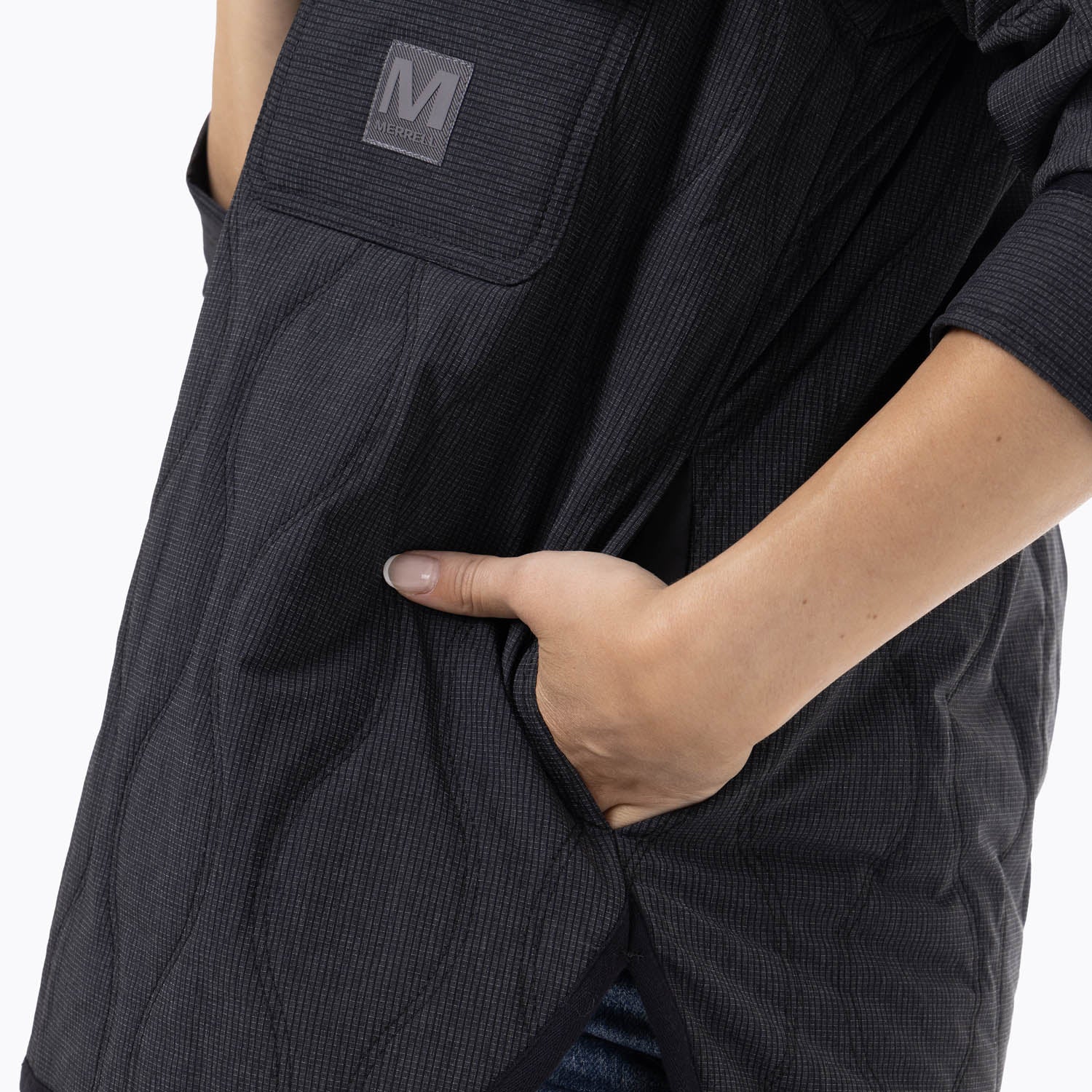 Chaqueta Mujer Full Zipper Negro Merrell