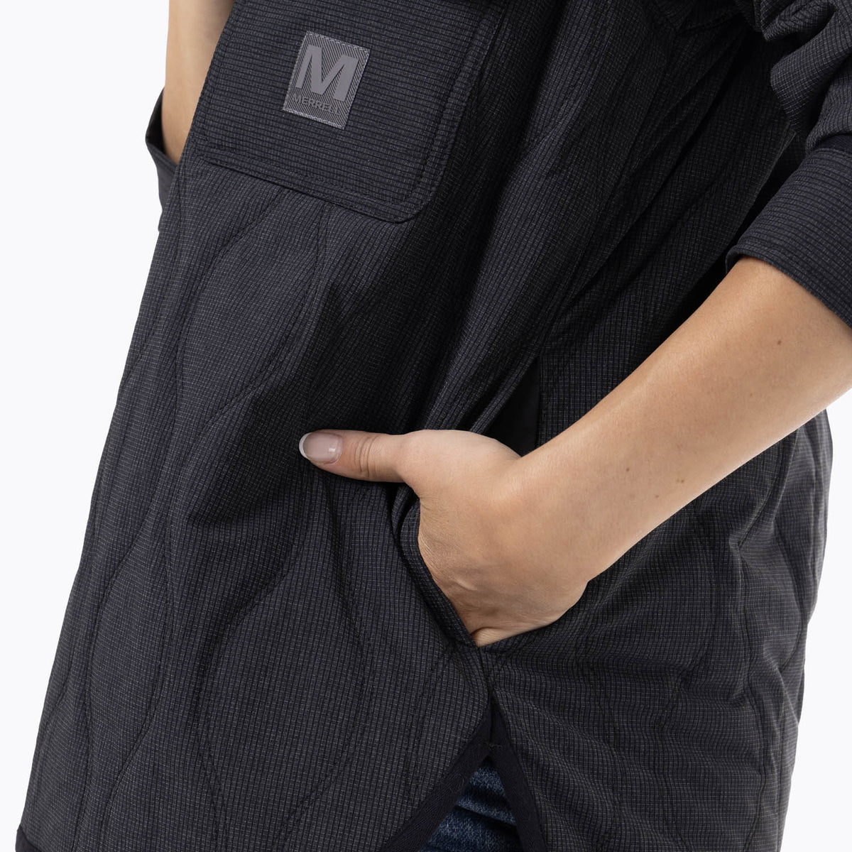 Chaqueta Mujer Full Zipper Negro Merrell