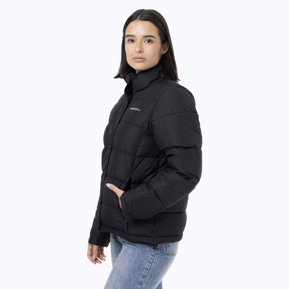 Parka Mujer Puffa Negro Merrell