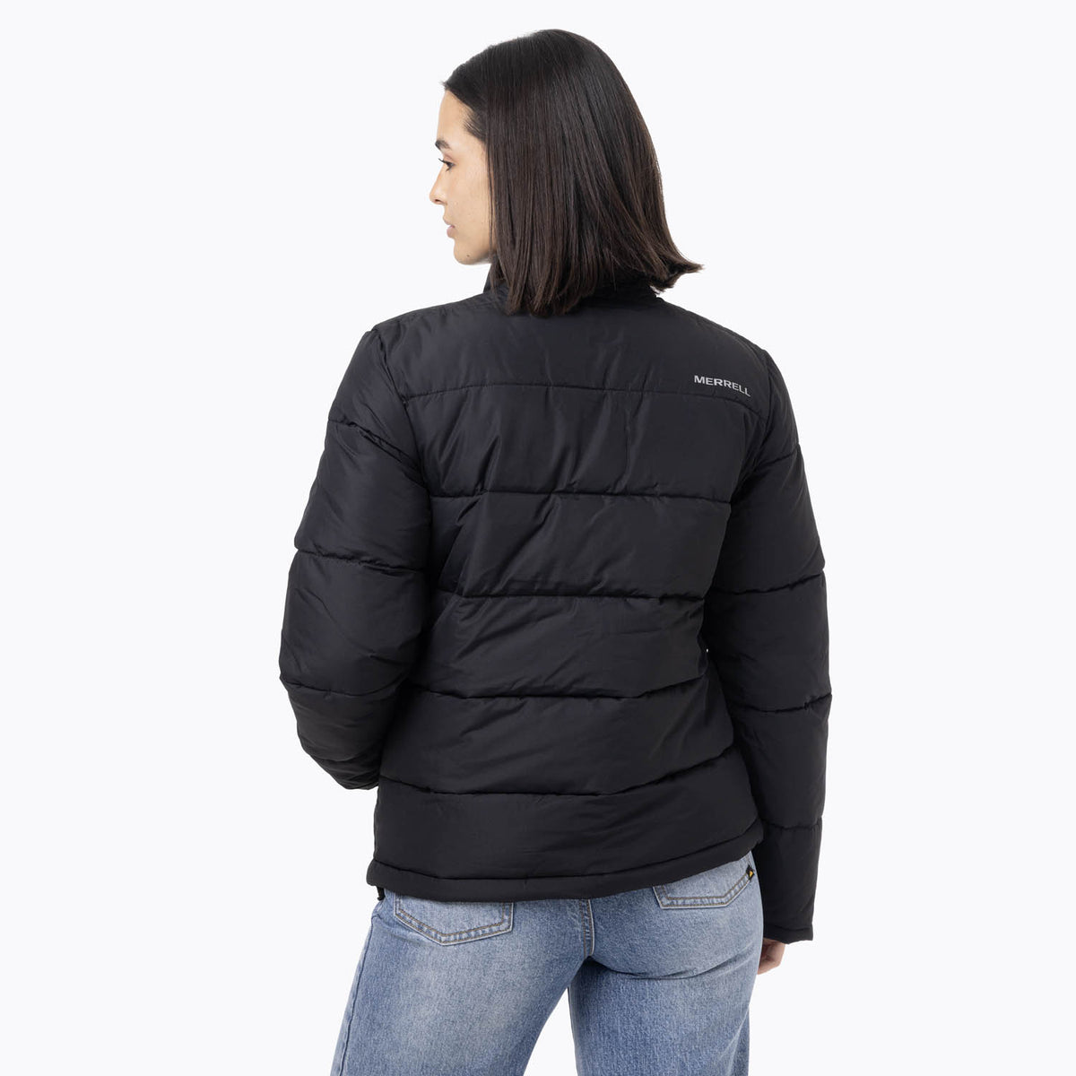 Parka Mujer Puffa Negro Merrell