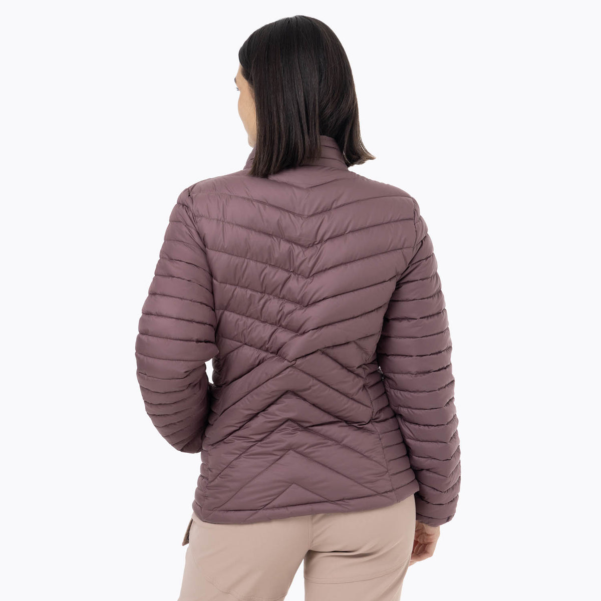 Parka Mujer Full Zipper Morado Merrell