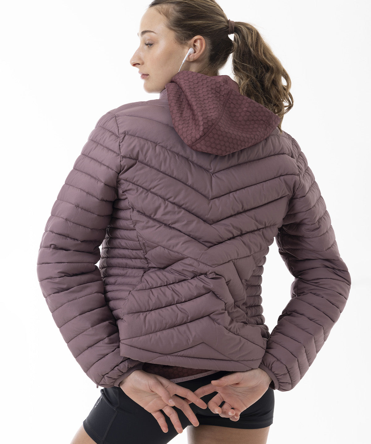 Parka Mujer Full Zipper Morado Merrell