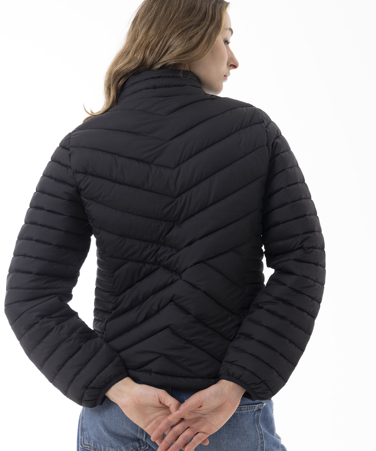 Parka Mujer Full Zipper Negro Merrell