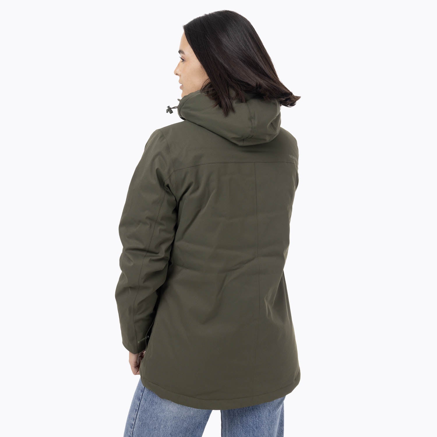 Parka Mujer Long Verde Merrell
