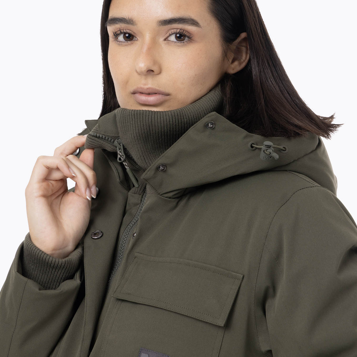 Parka Mujer Long Verde Merrell