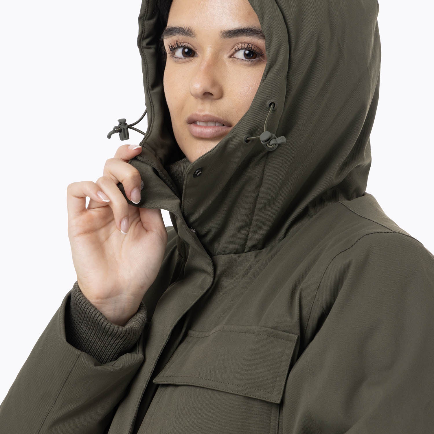 Parka Mujer Long Verde Merrell