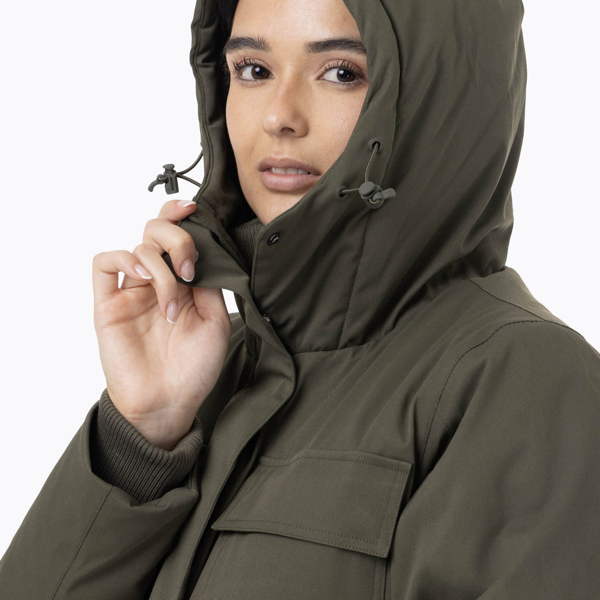 Parka Mujer Long Verde Merrell