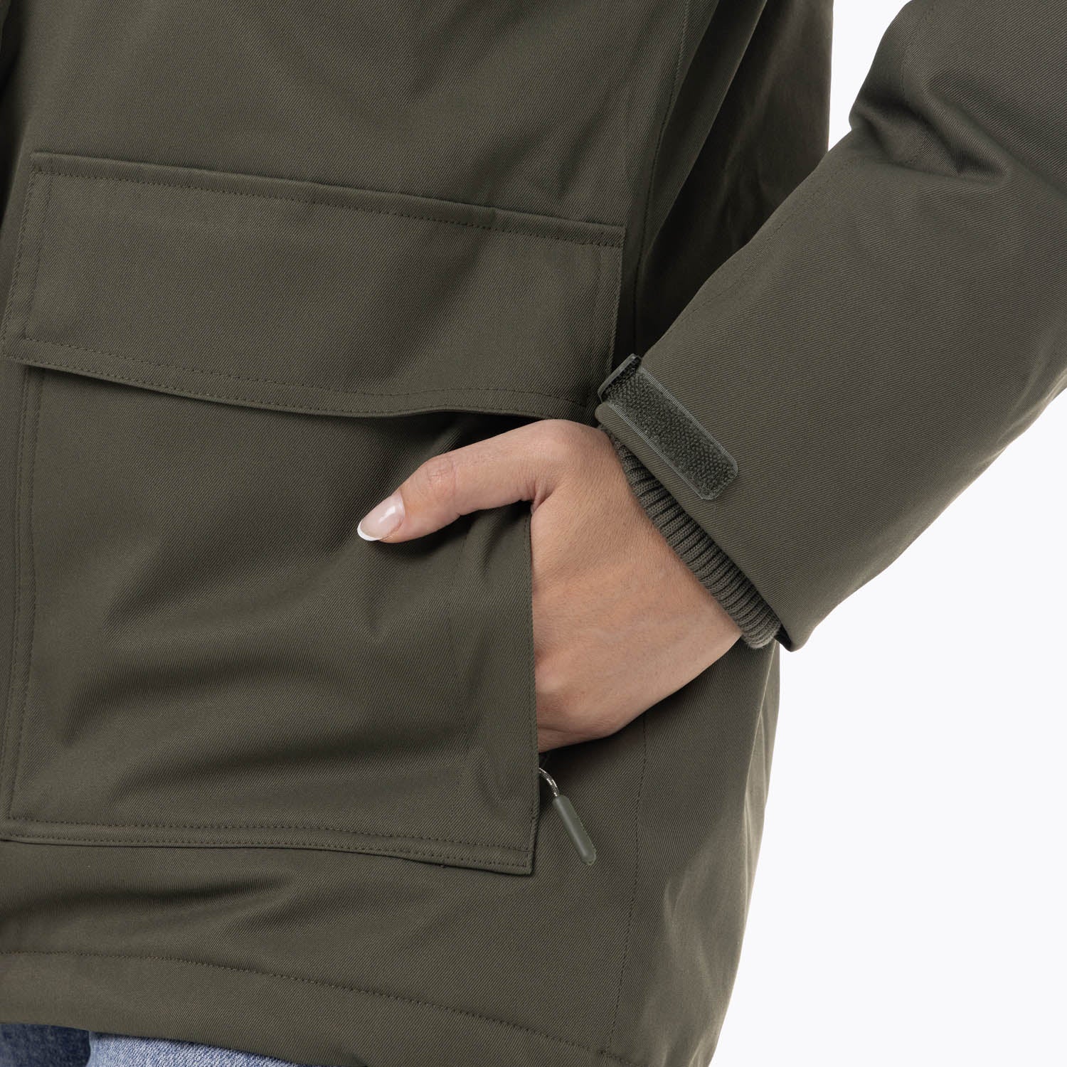 Parka Mujer Long Verde Merrell