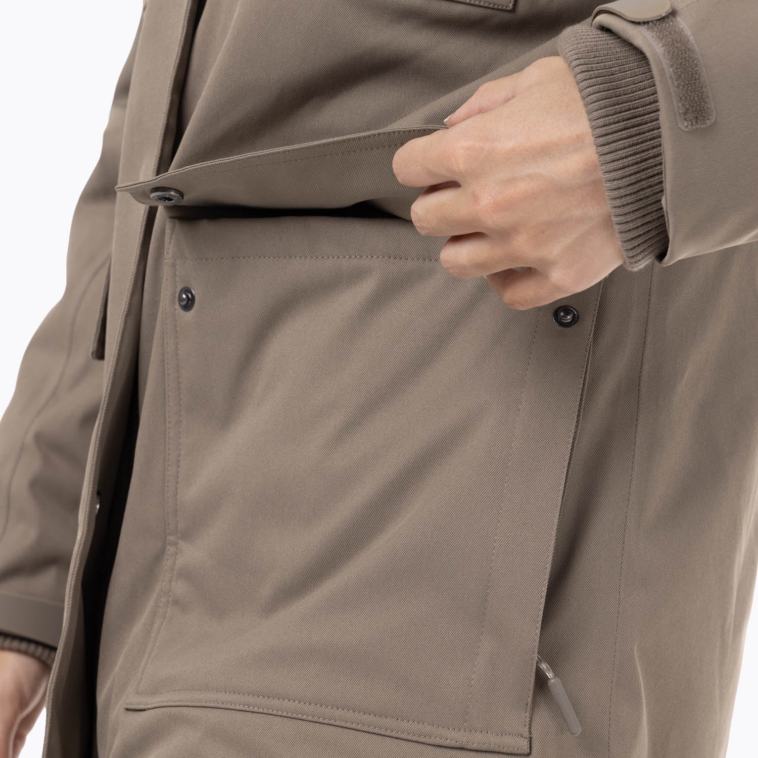 Parka Mujer Long Café Merrell