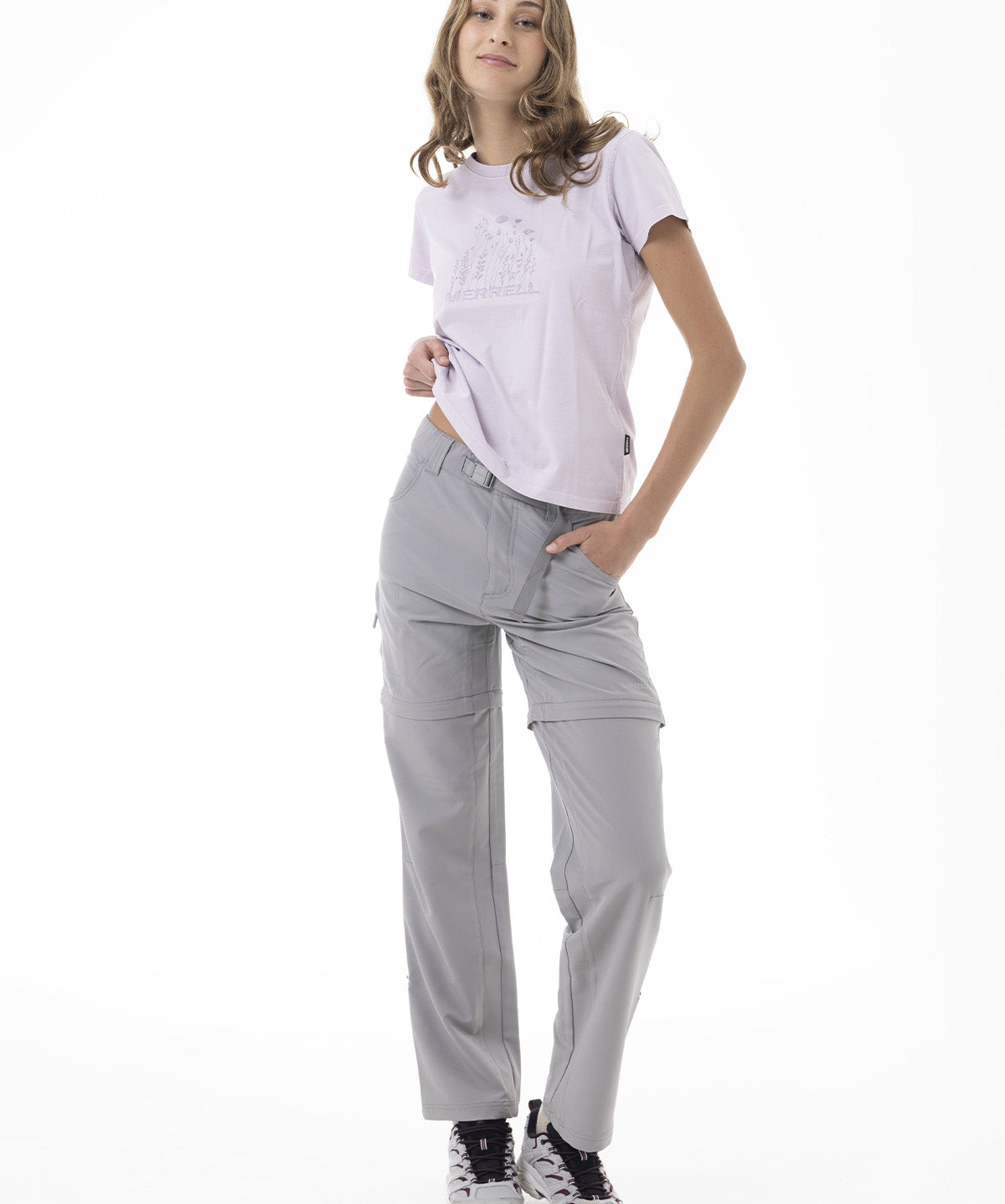 Pantalon Mujer 4 Way Spandex Gris Merrell