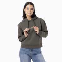 Poleron Mujer Logo Hoodie Verde Merrell