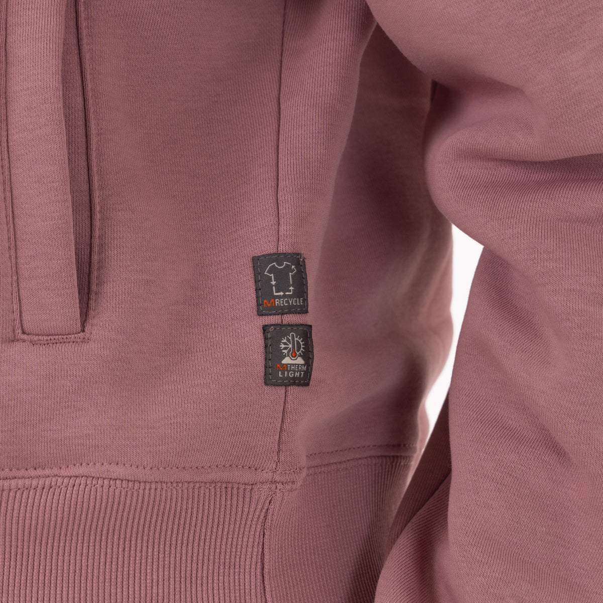 Poleron Mujer Logo Hoodie Rosado Merrell