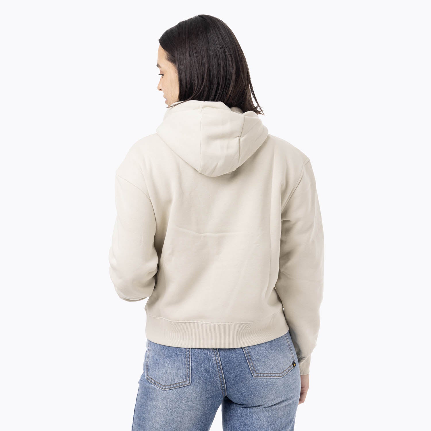 Poleron Mujer Logo Hoodie Beige Merrell