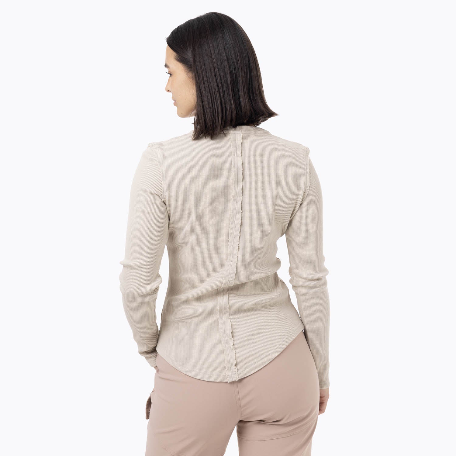 Polera Manga Larga Mujer Oslo Beige Merrell