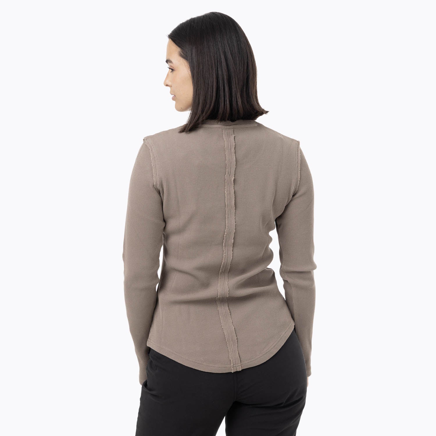 Polera Manga Larga Mujer Oslo Café Merrell