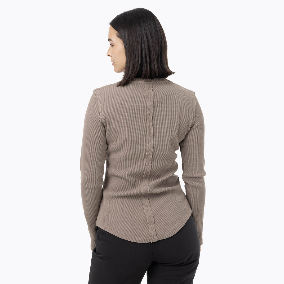 Polera Manga Larga Mujer Oslo Café Merrell