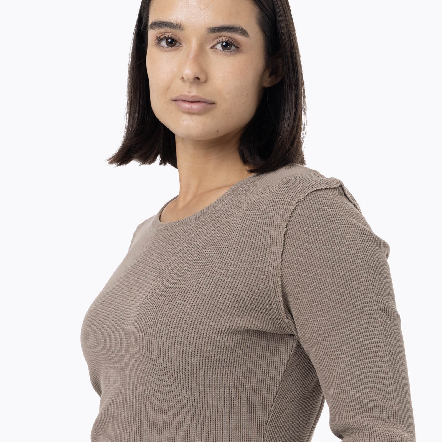 Polera Manga Larga Mujer Oslo Café Merrell