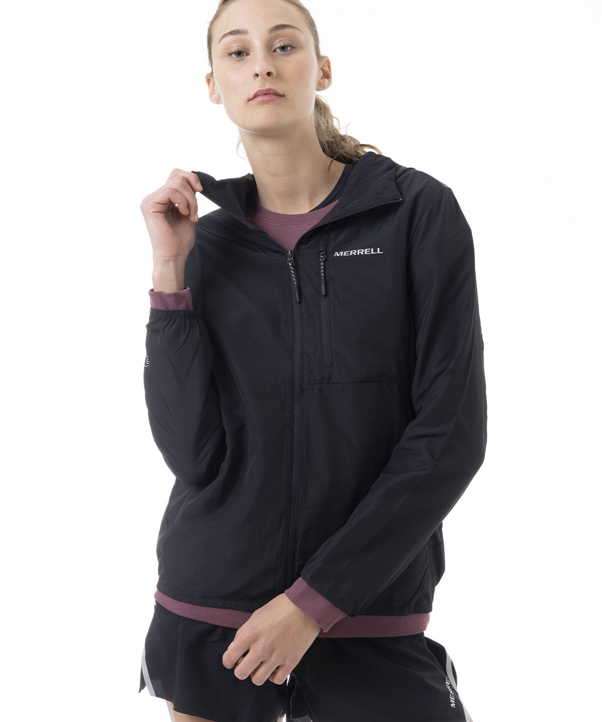 Cortaviento Mujer Trail Wind Negro Merrell