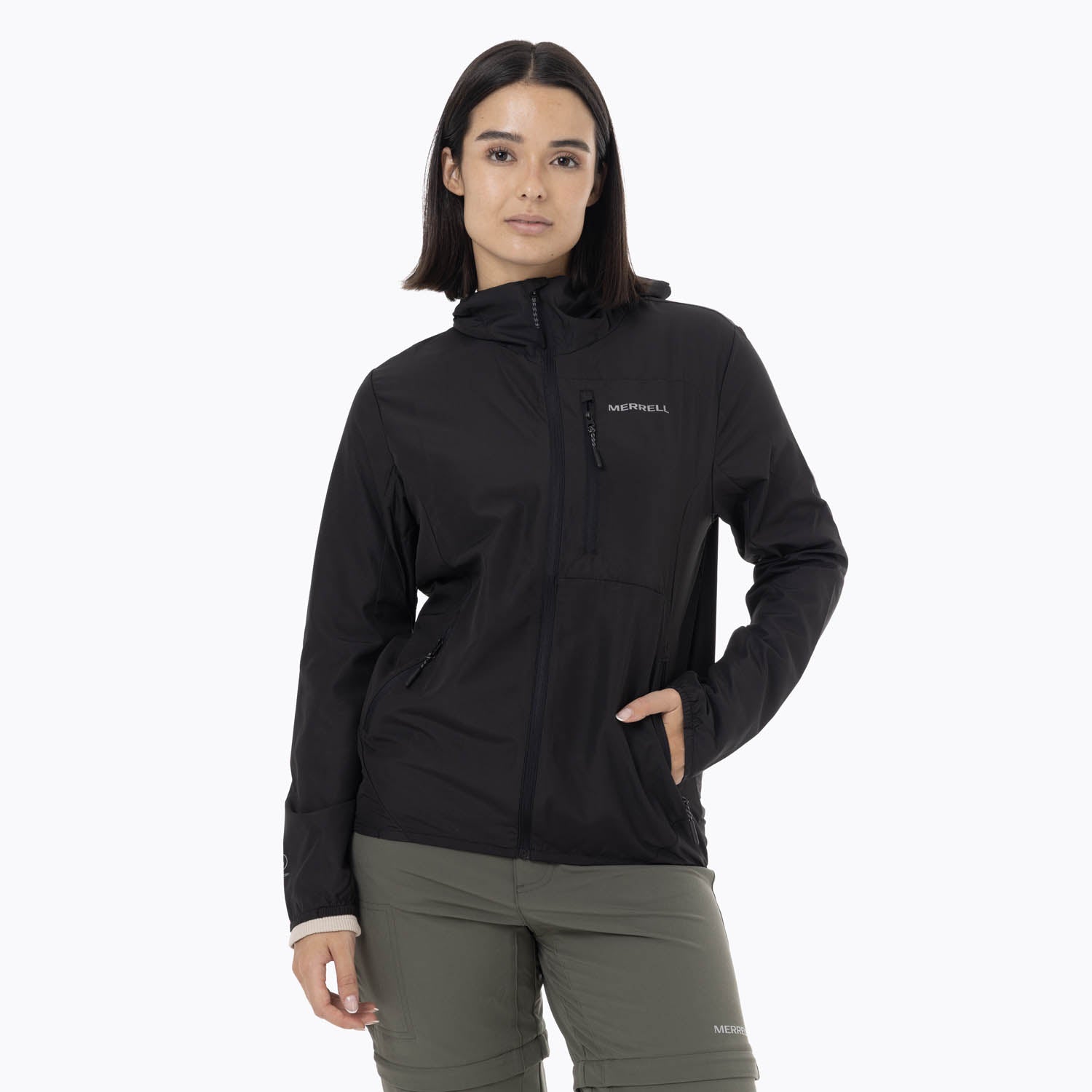 Cortaviento Mujer Trail Wind Negro Merrell