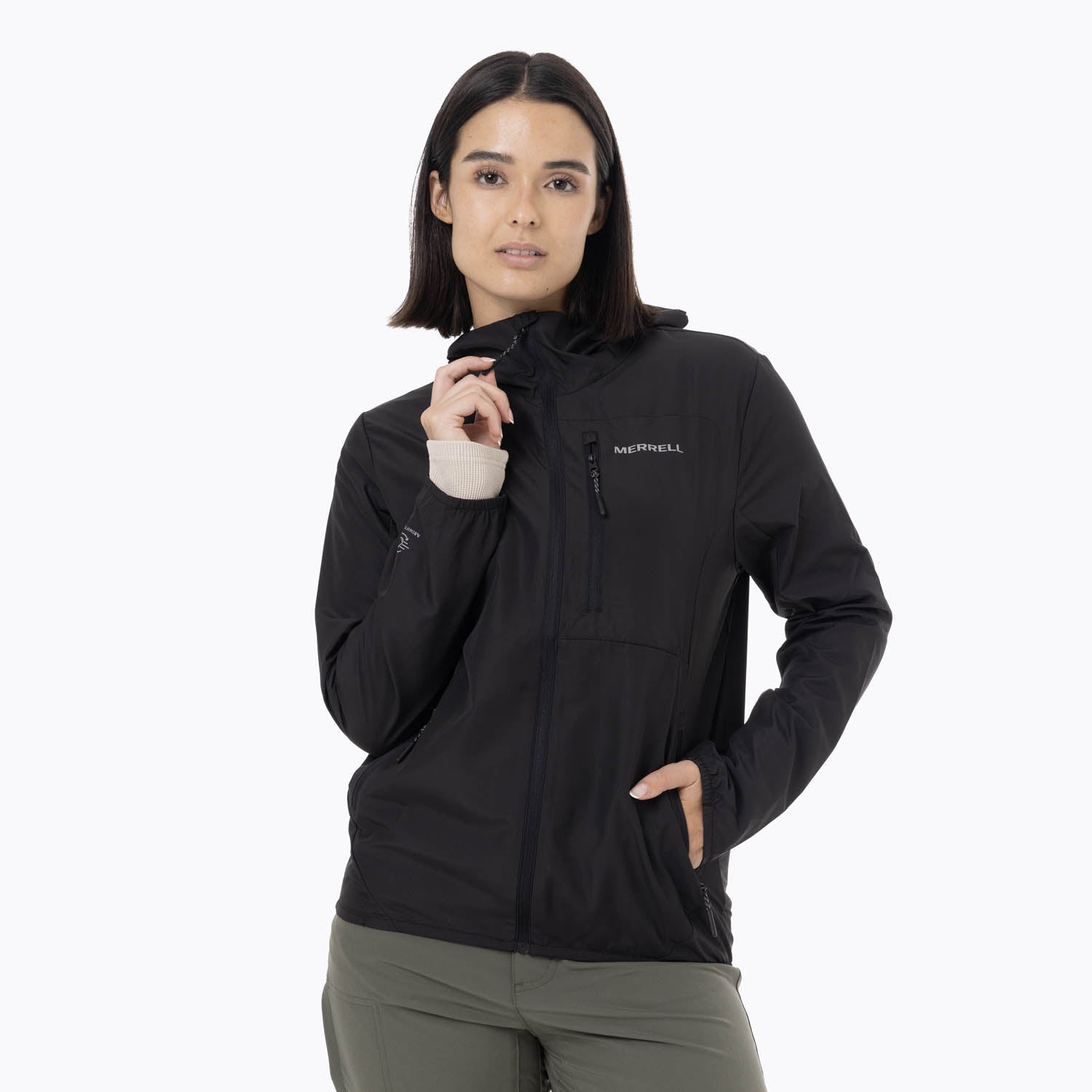 Cortaviento Mujer Trail Wind Negro Merrell