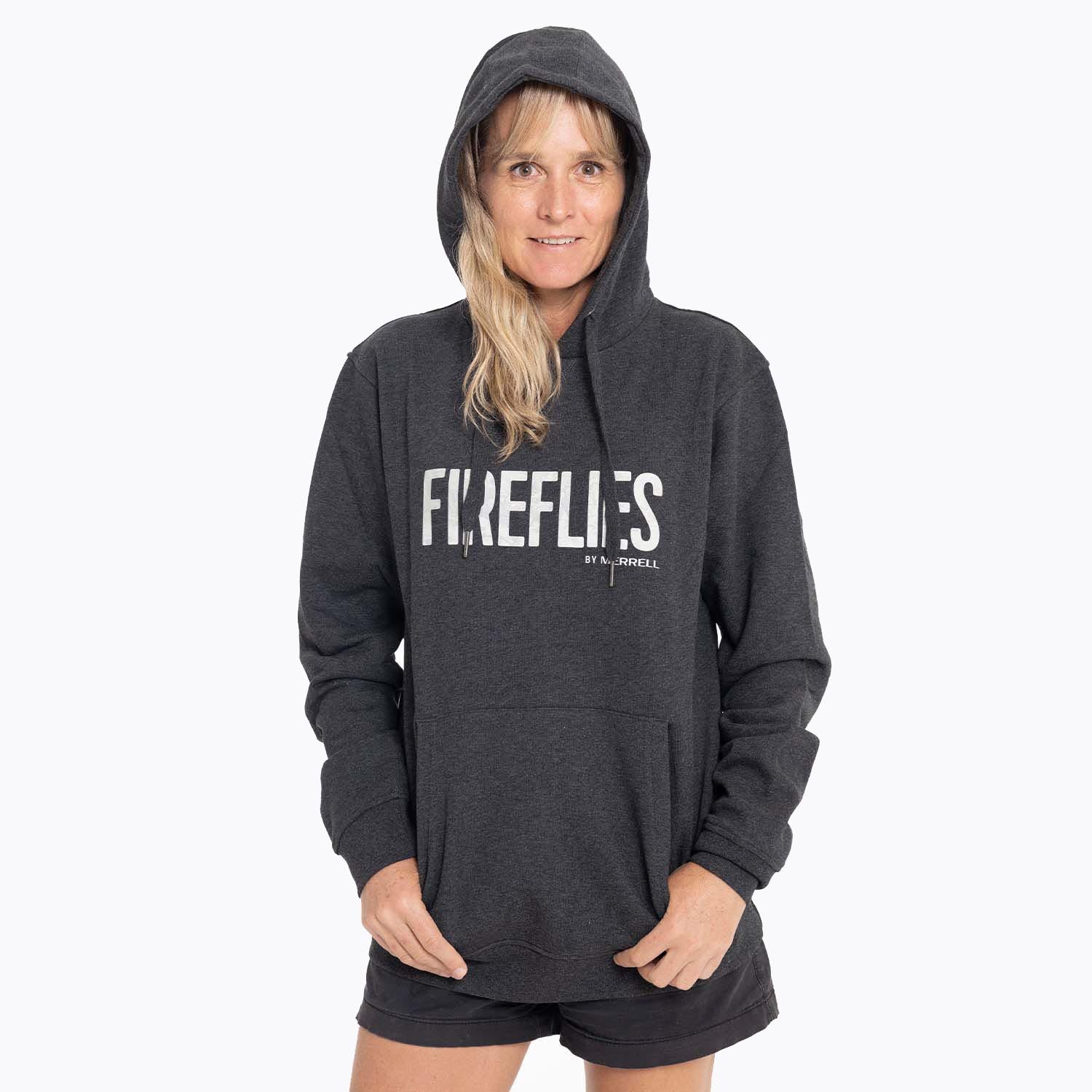 Poleron Unisex Fireflies Corp Gris Oscuro Merrell