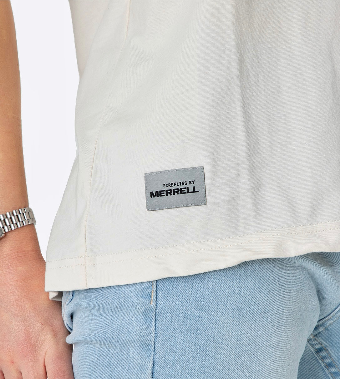 Polera Mujer Fireflies Bike Crema Merrell