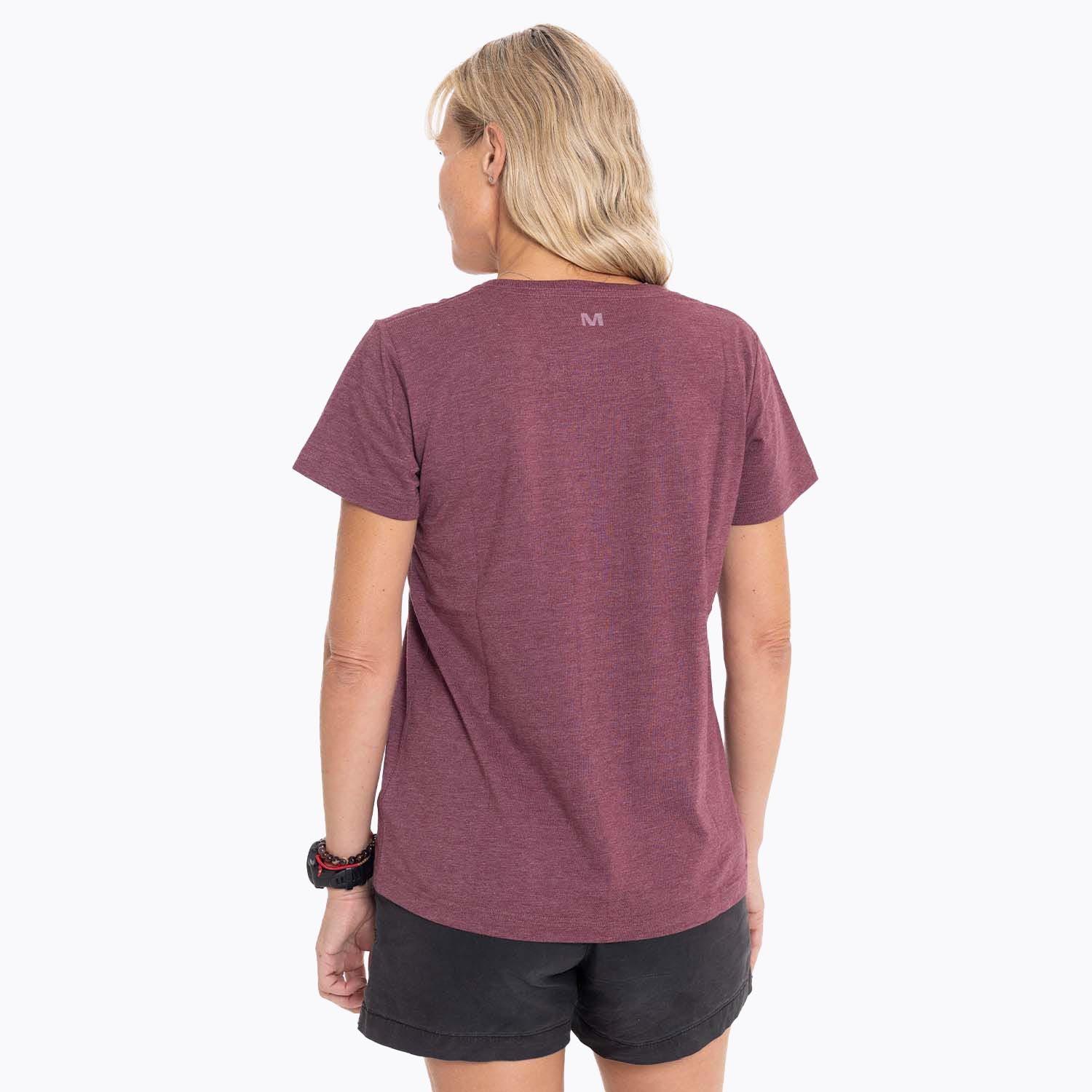 Polera Mujer Fireflies Bike & Lines Burdeo Merrell