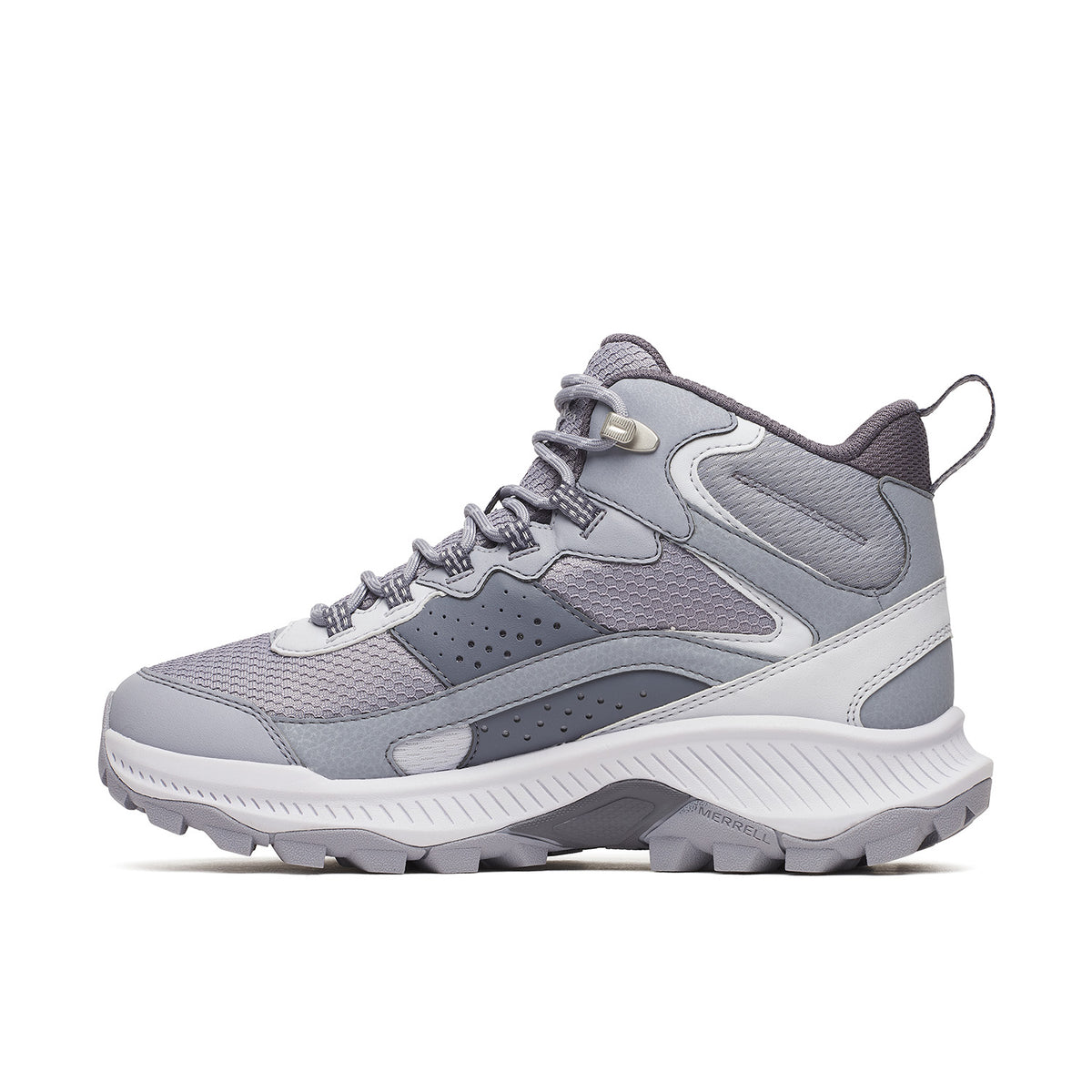 Botin Mujer Speed Strike 2 Mid Waterproof Gris Merrell