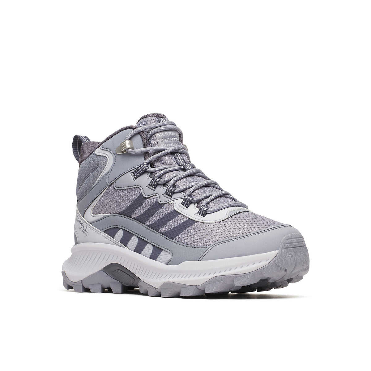 Botin Mujer Speed Strike 2 Mid Waterproof Gris Merrell