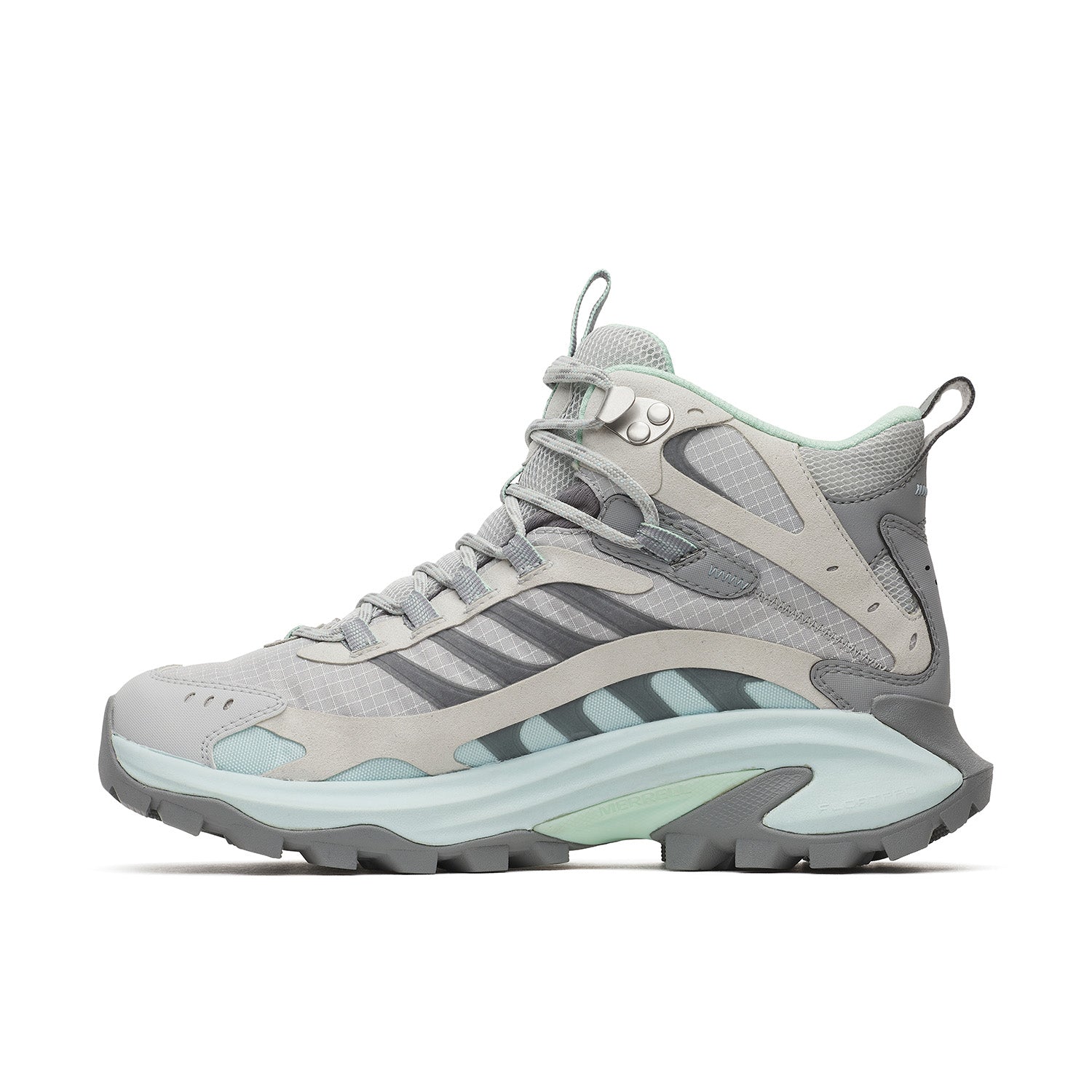 Botin Mujer Moab Speed 2 Mid Gore-Tex Gris Merrell