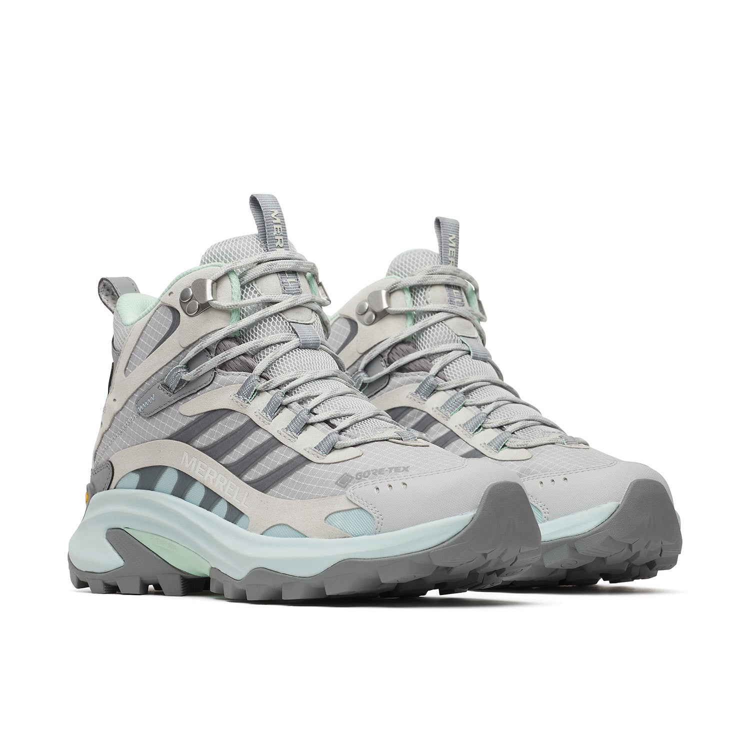 Botin Mujer Moab Speed 2 Mid Gore-Tex Gris Merrell