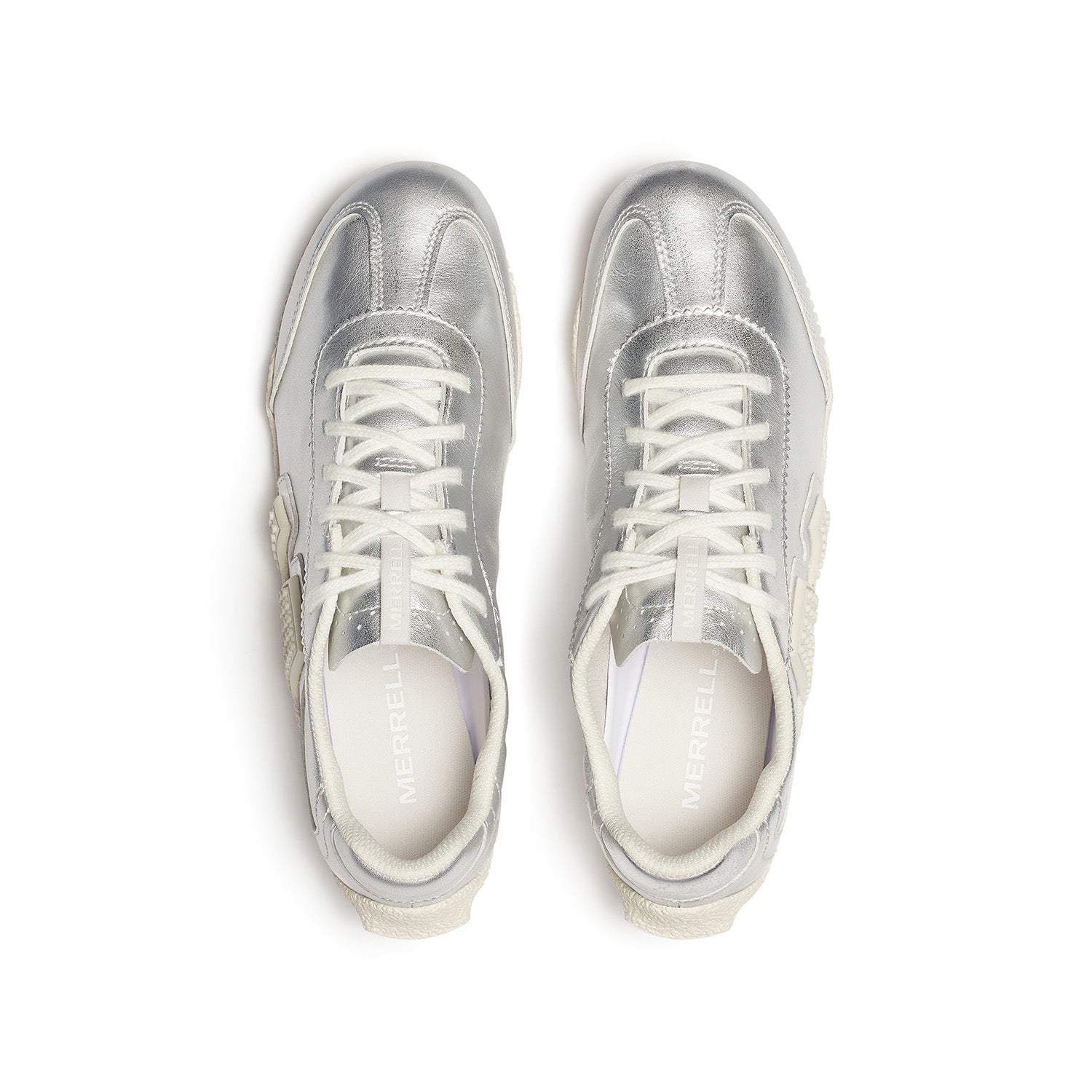 Zapatilla Mujer Relay Fly Vent Metallic Se Plateado Merrell