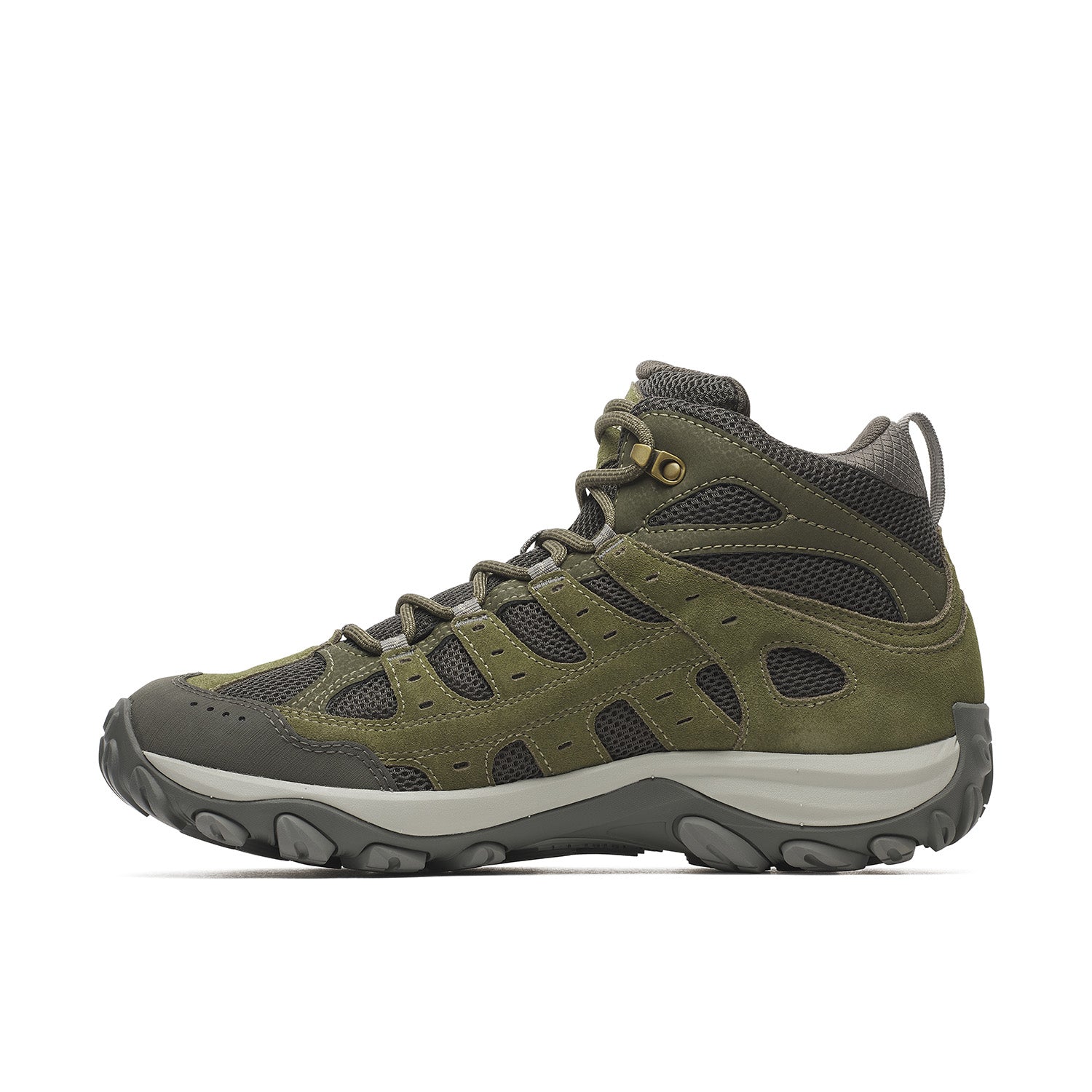 Botín Hombre Accentor 4 Mid Waterproof Verde Merrell