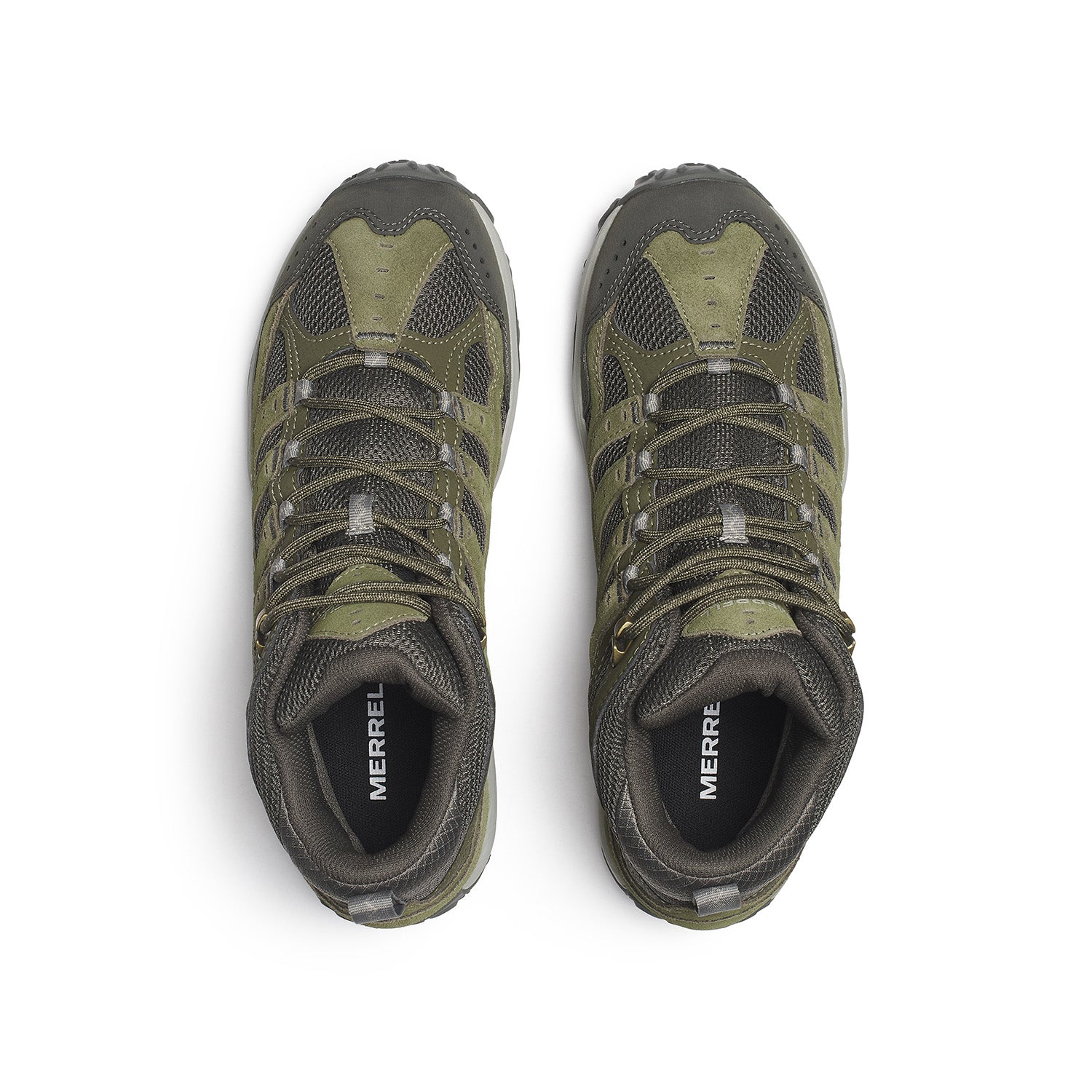 Botín Hombre Accentor 4 Mid Waterproof Verde Merrell