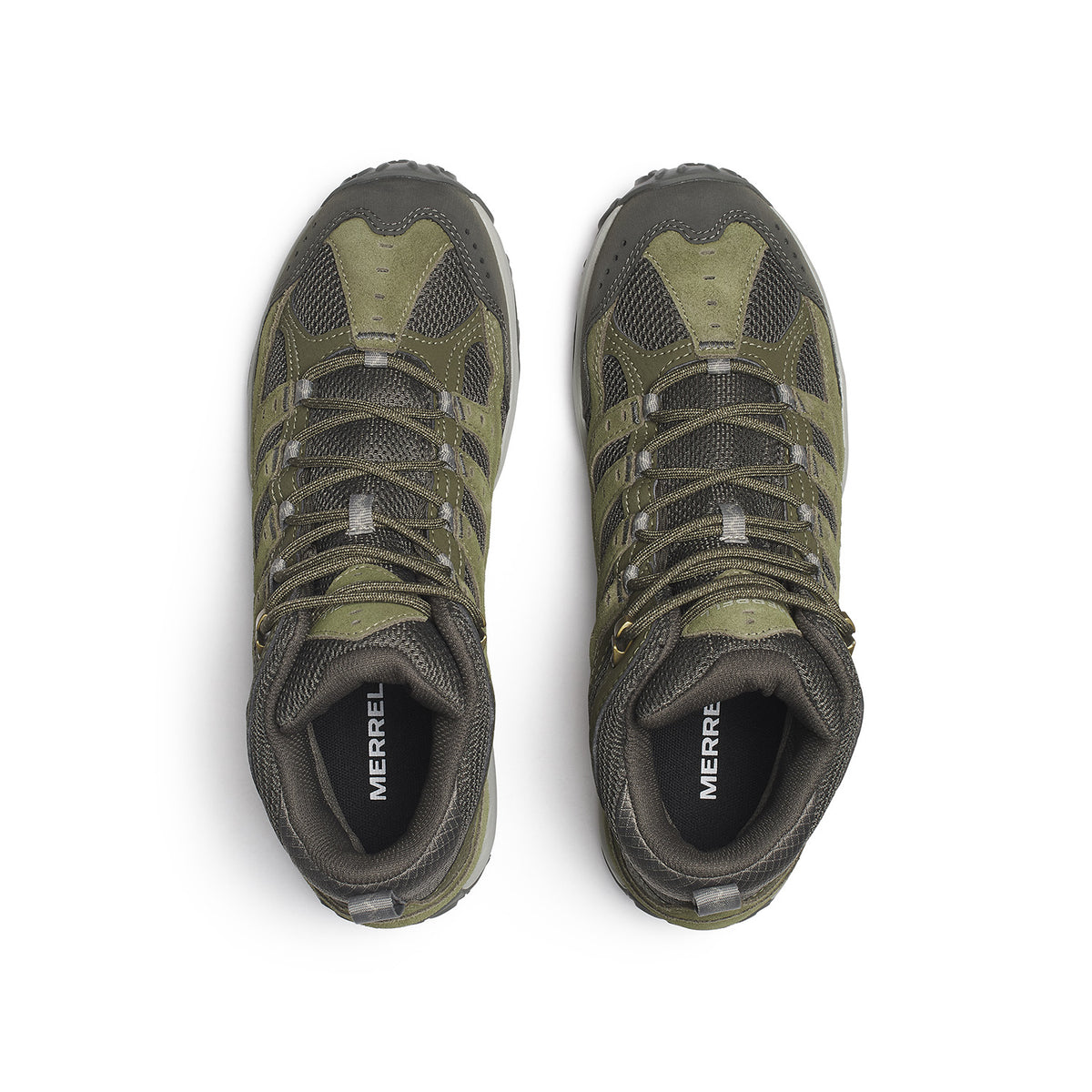 Botín Hombre Accentor 4 Mid Waterproof Verde Merrell