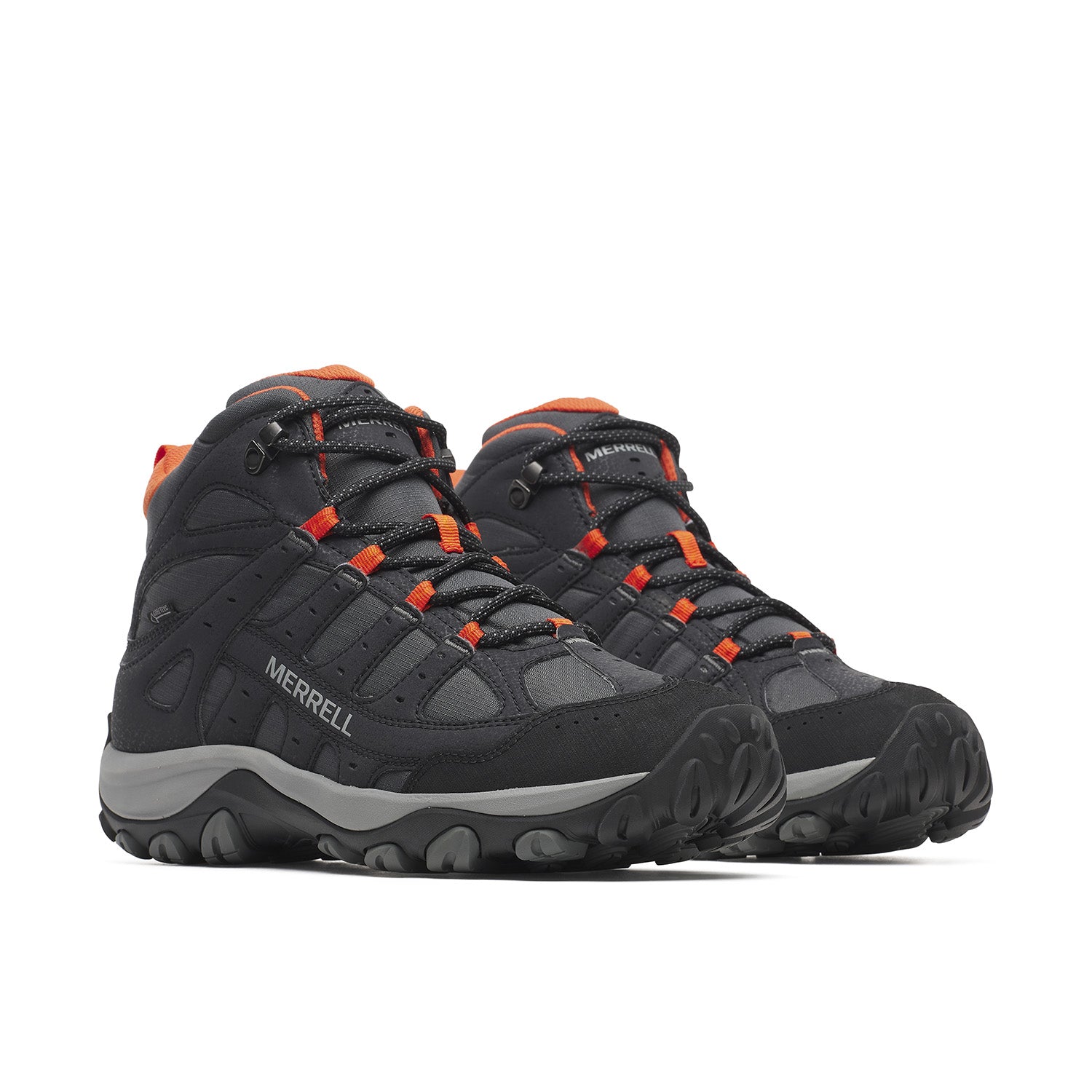 Botín Hombre Accentor 4 Sport Mid Gore-Tex Negro Merrell
