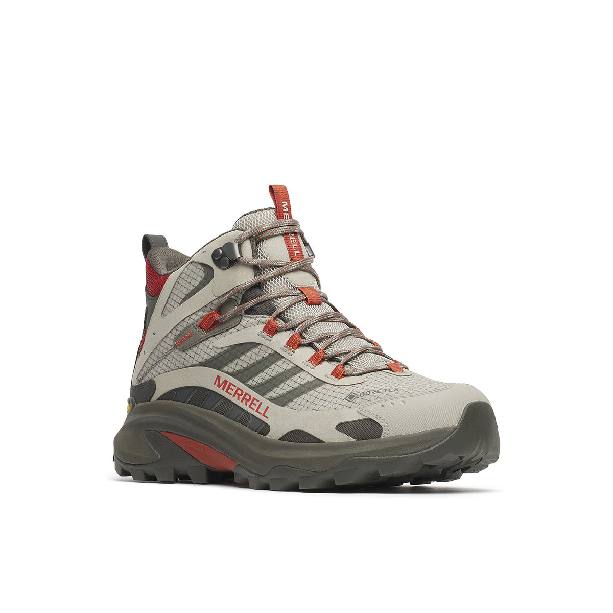 Botín Hombre Moab Speed 2 Mid Gore-Tex Gris Merrell